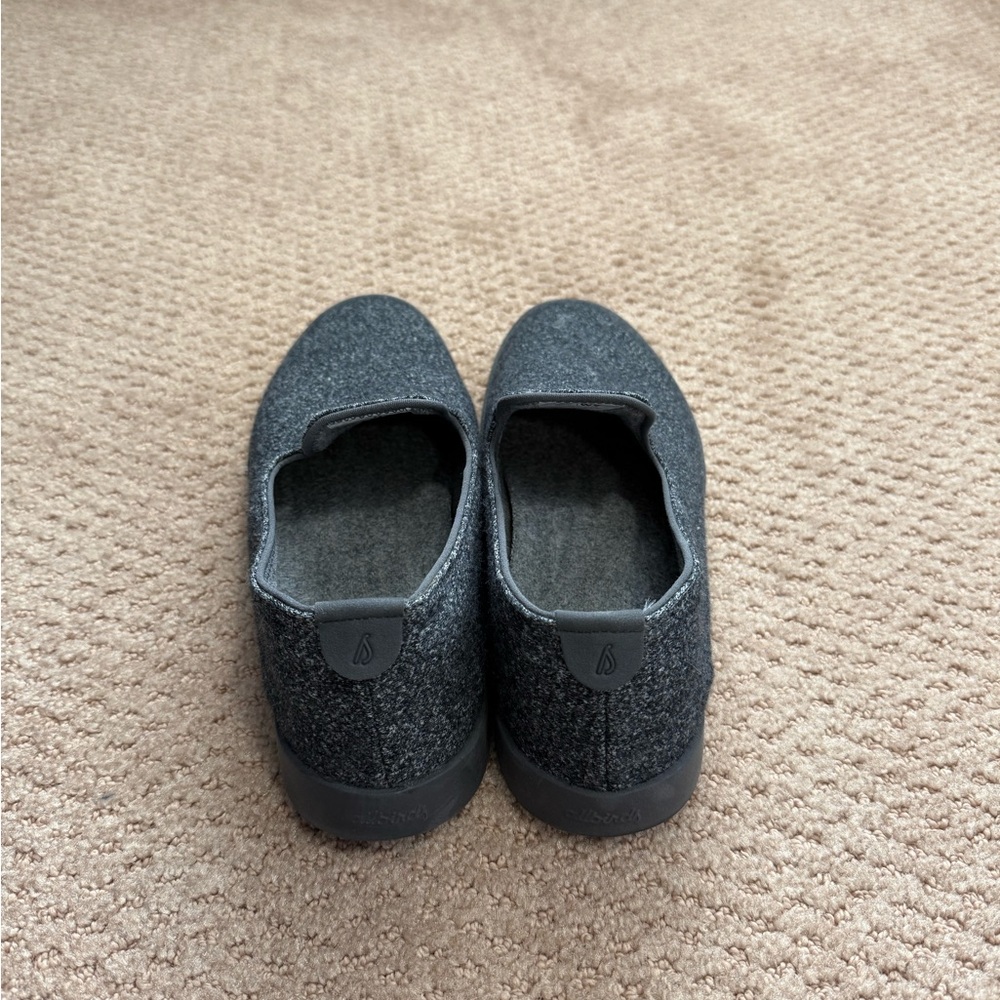 Allbirds Gray Wool Slip-On Wool Lounger Loafers - Picture 2 of 6